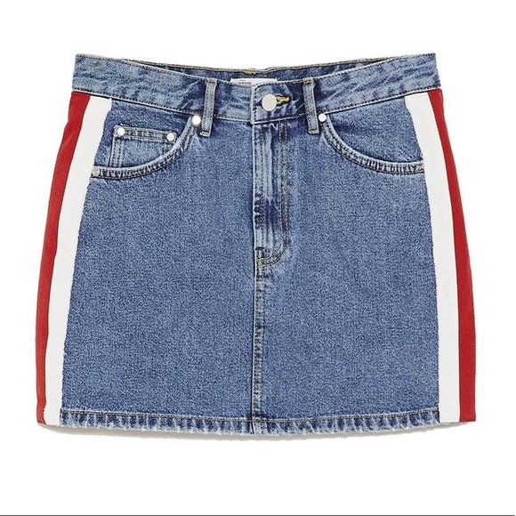 Zara Jean Strip Skirt - Picture 2 of 2